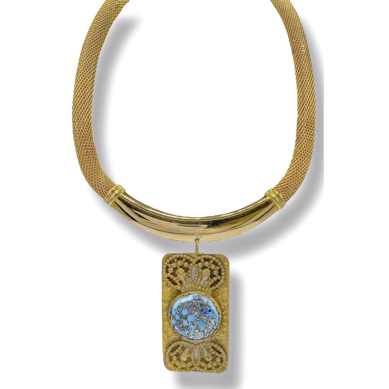 Made In The Deep South 1800s Brooch 1970s Necklace