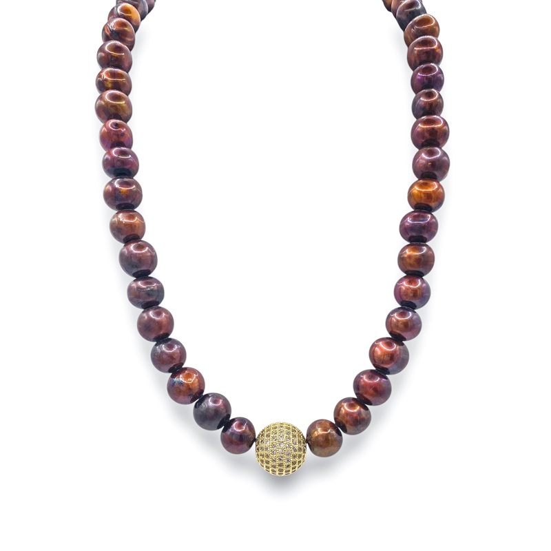 Virtue The Kristen Chocolate Luxe Necklace – FINAL SALE