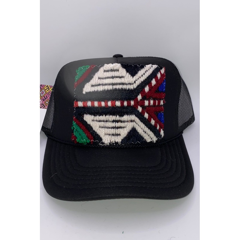 Kilim Trucker Hat – Black 312