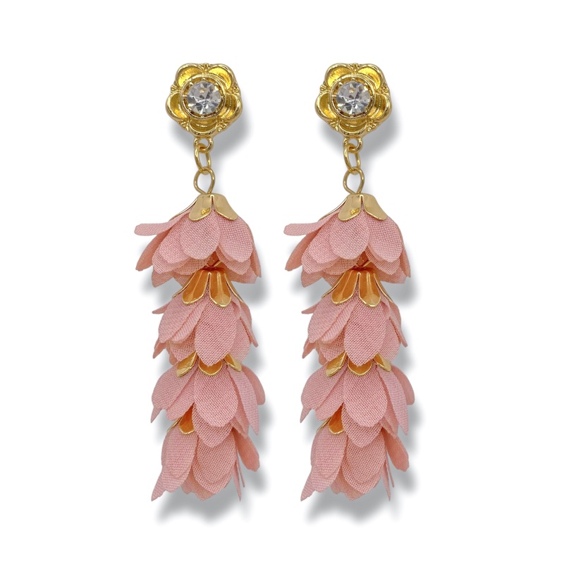 Phoenix Petal Fringe & Flower Earrings *Final Sale*