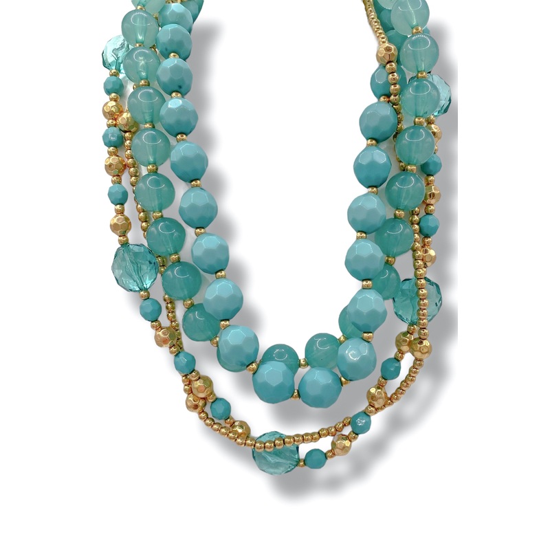 Shape Of You Stone Layered Necklace