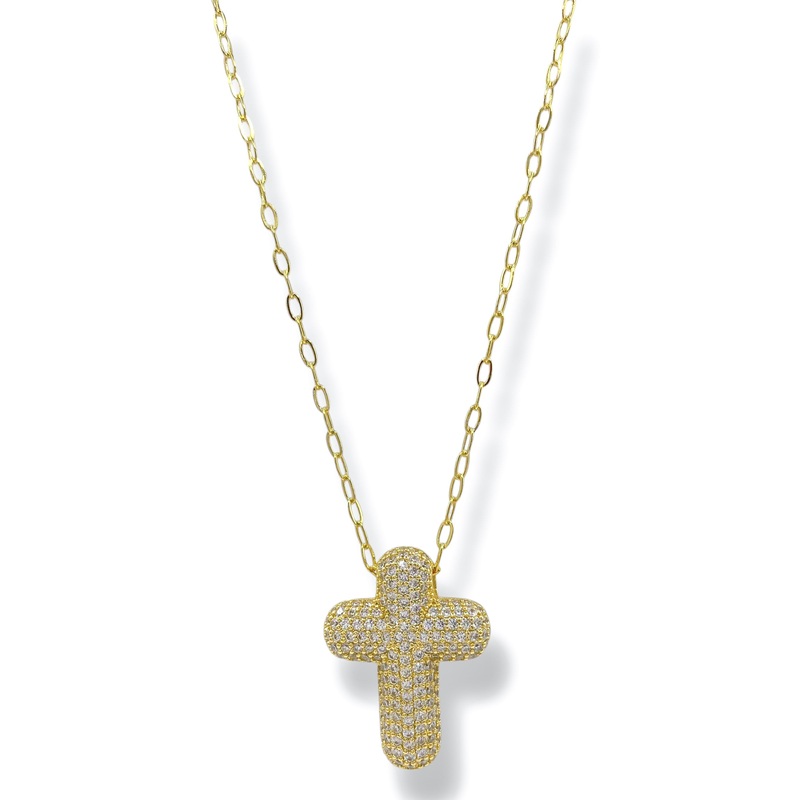 Treasure Jewels Faithful Glow Gold Necklace *Final Sale*