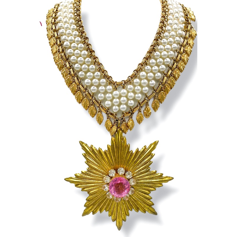 Made In The Deep South 1800s Brooch 1940s Necklace