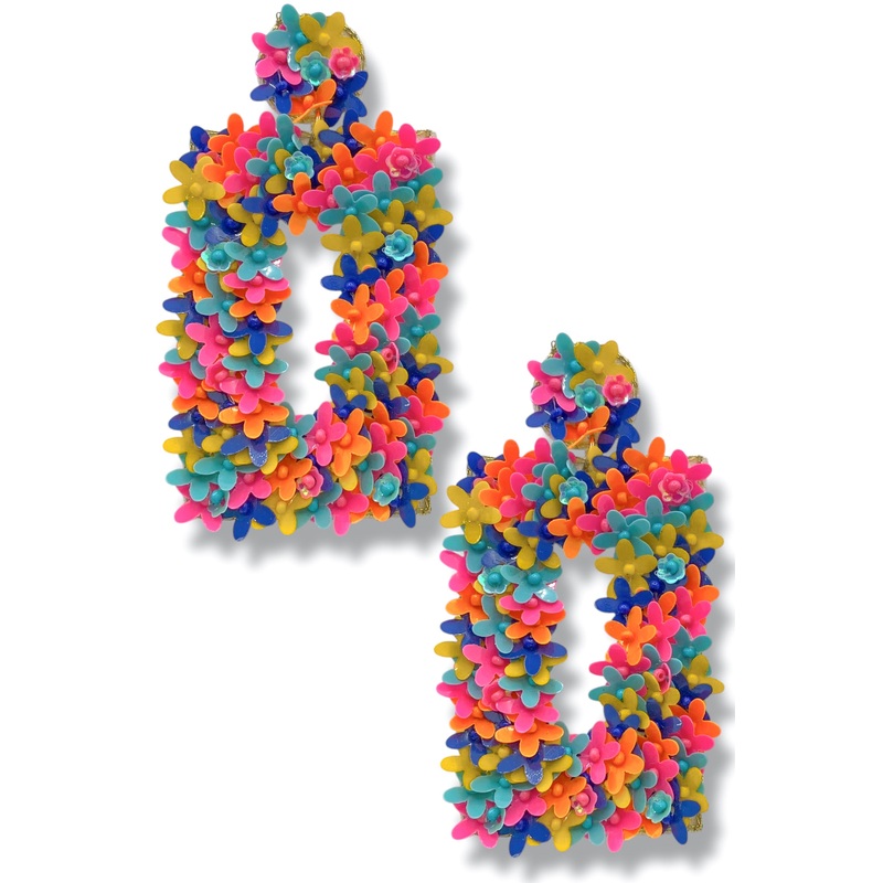 Treasure Jewels Penelope Floral Earrings *Final Sale*