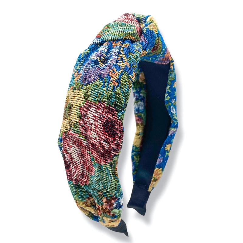 Danni Floral Knot Headband *Final Sale*