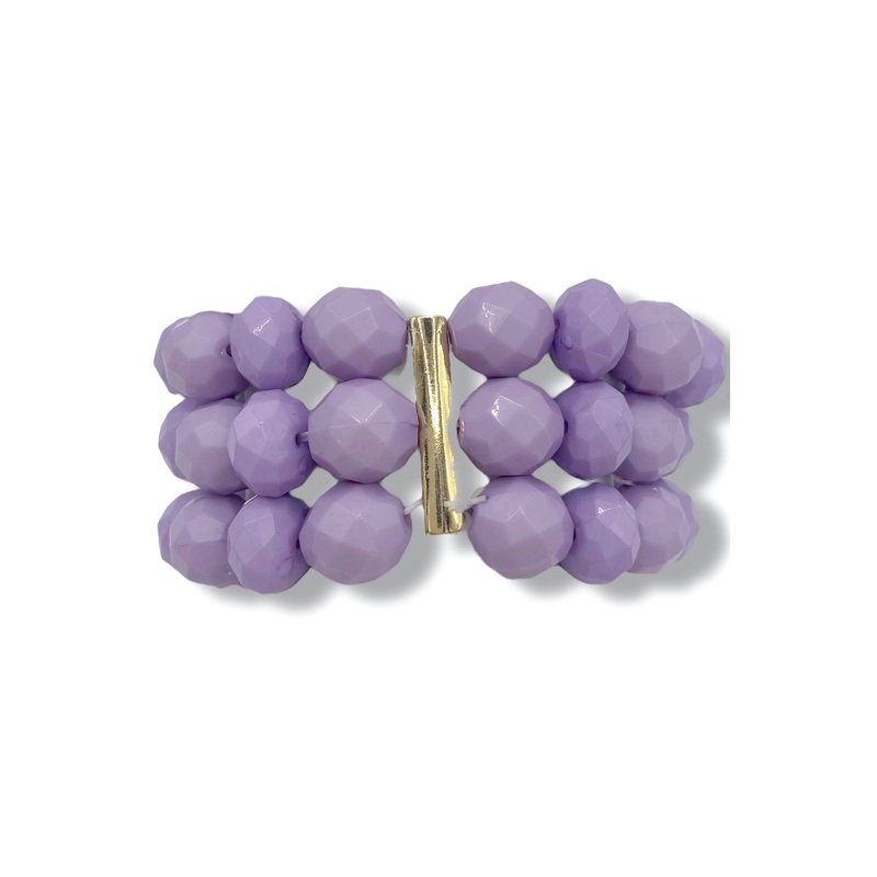 Perfect Match Lavender Beaded Bracelet Set