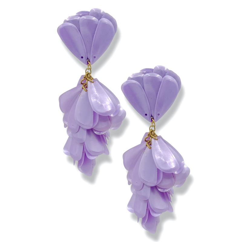 Vandalia Acrylic Drop Earrings
