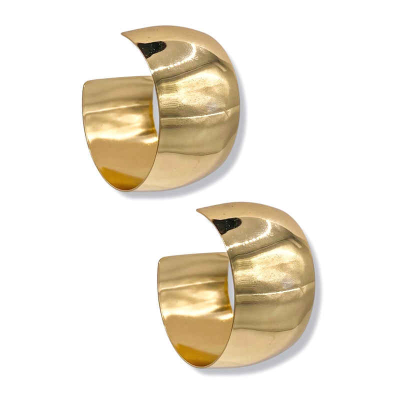 Nicole Statement Hoop Earrings