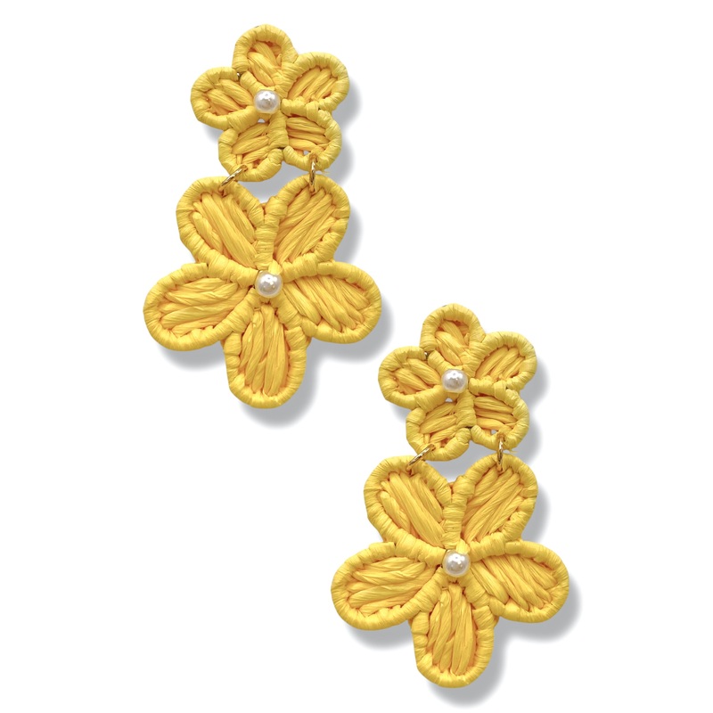 Pocket Full OF Sunshine Flower Drop Earrings *Final Sale*