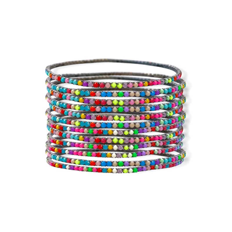 Shine Bright Multi Stretch Bracelet Set