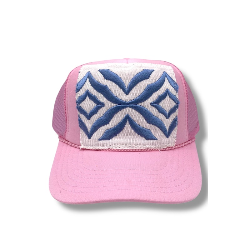 Kilim Trucker Hat – Baby Pink 22