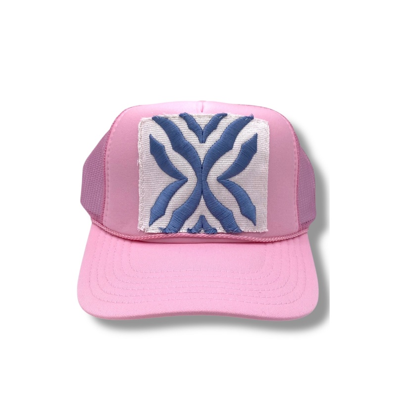 Kilim Trucker Hat – Baby Pink 25