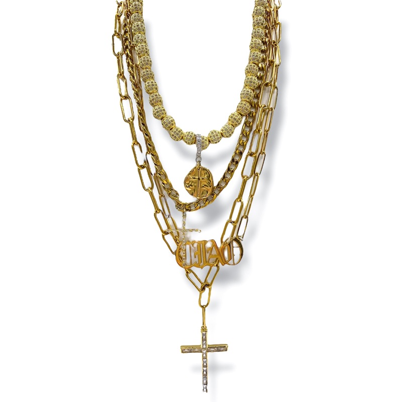 Gold Charm Necklace