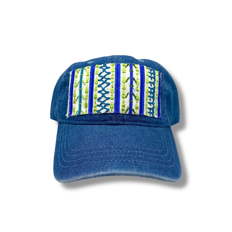 Kilim Baseball Hat Denim 8