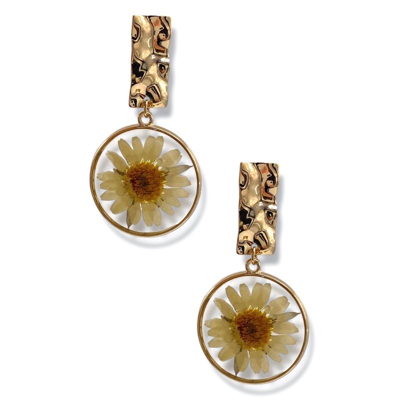 Presley Floral Dangle Earrings