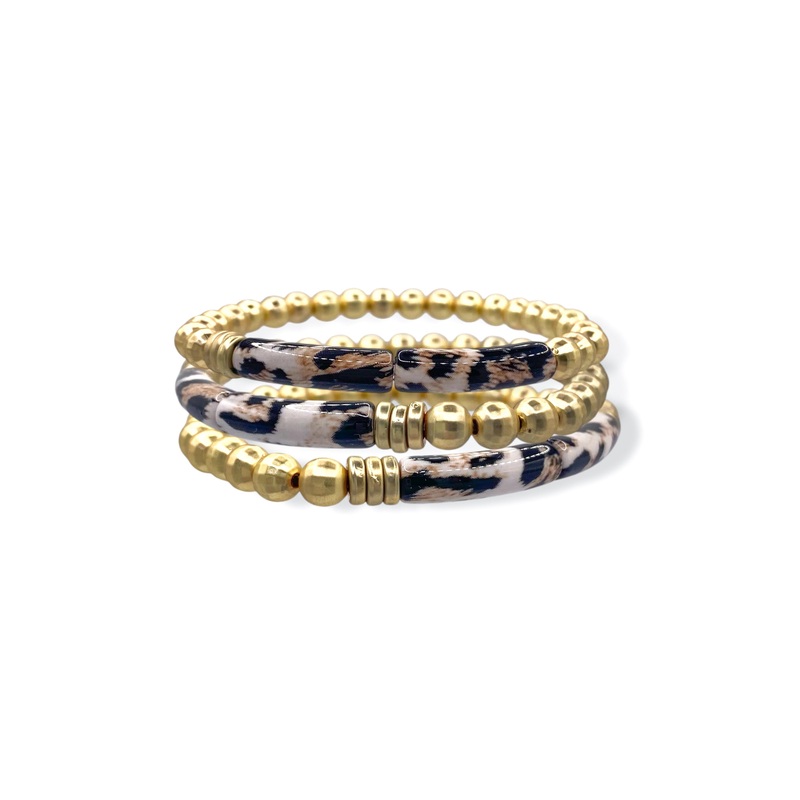 Becca Beaded Animal Bracelet Set