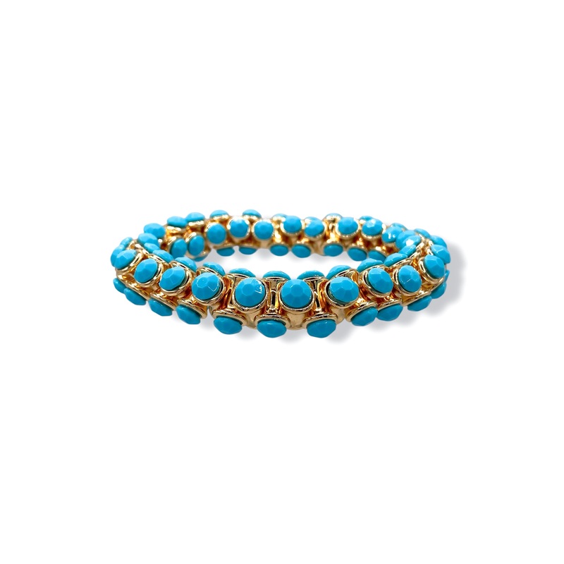 Behold Turquoise Stretch Bracelet – FINAL SALE