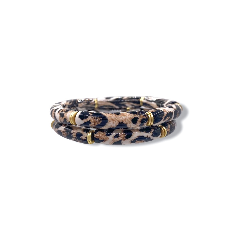 Katherine Animal Print Bracelet Set