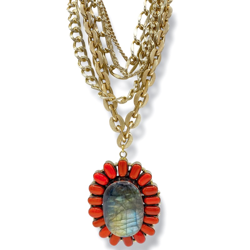 Made In The Deep South 1970s Pendant Necklace
