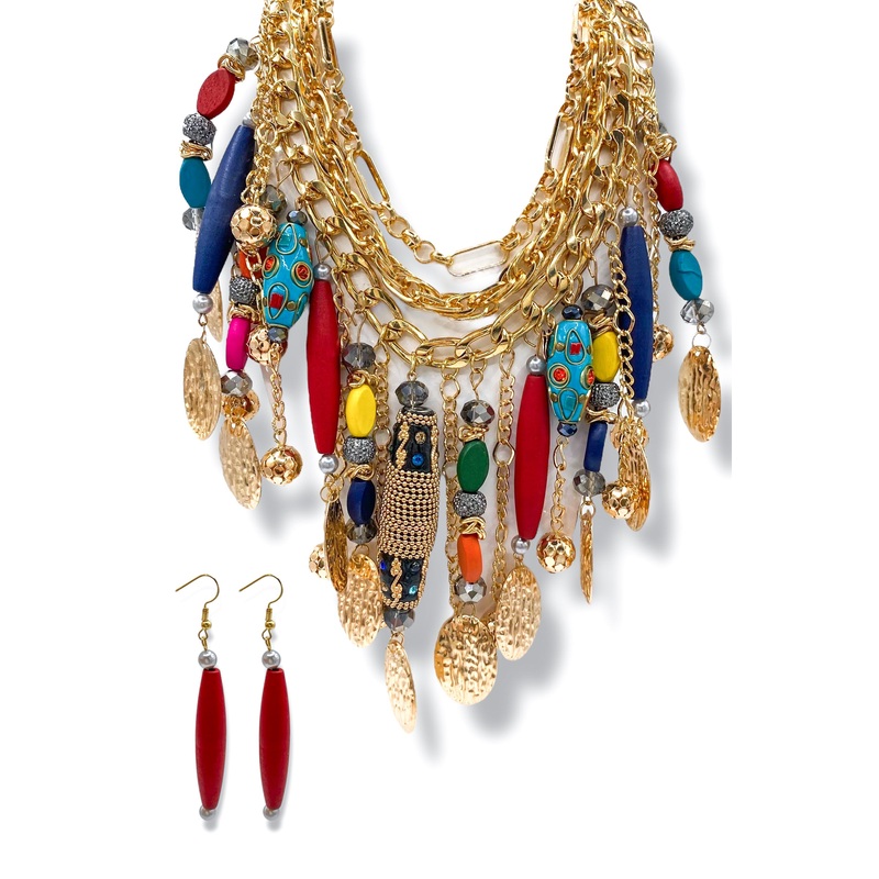 All Jeweled Up Statement Necklace