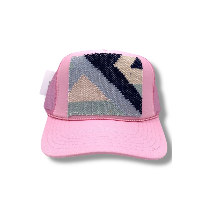 Kilim Trucker Hat – Baby Pink 43