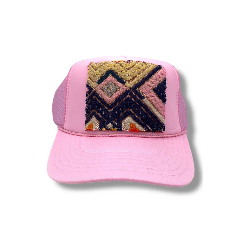 Kilim Trucker Hat – Baby Pink 45