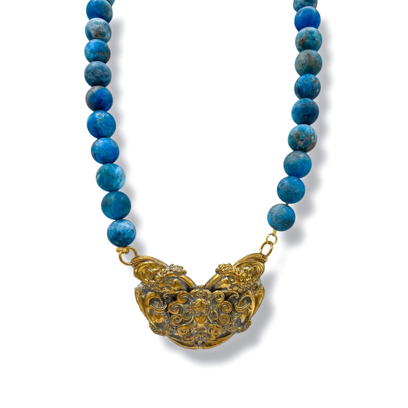 Made In The Deep South 1800s Brooch Necklace