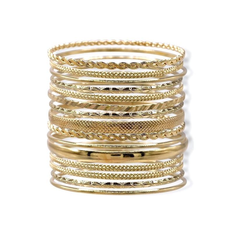Whole Different Level Gold Bracelet Set – FINAL SALE