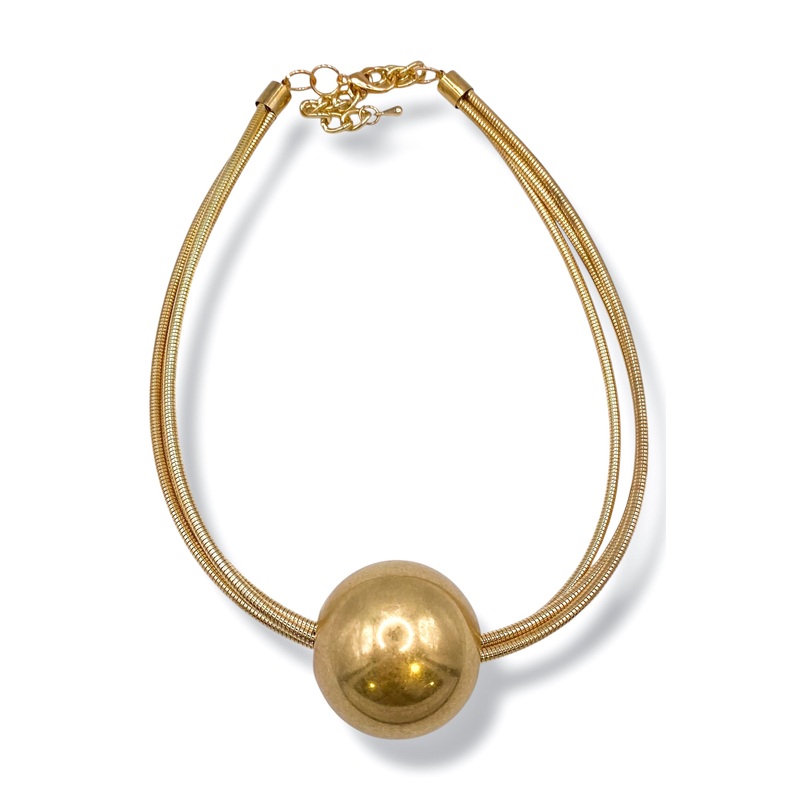 Having A Ball Statement Necklace