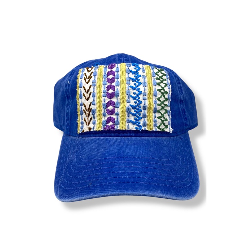 Kilim Baseball Hat Blue 2