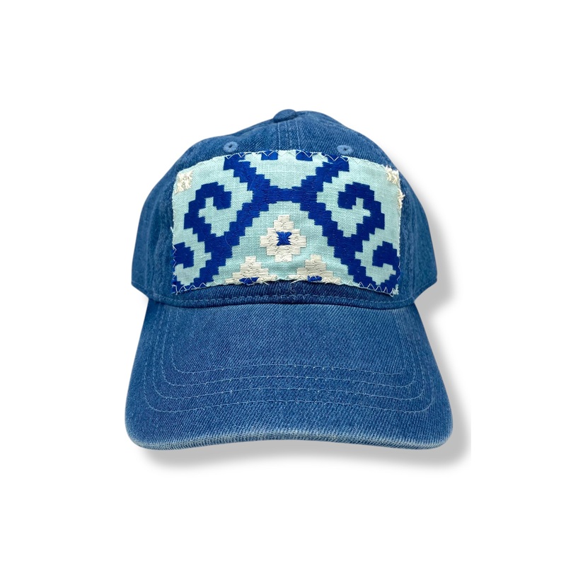 Kilim Baseball Hat Denim 2