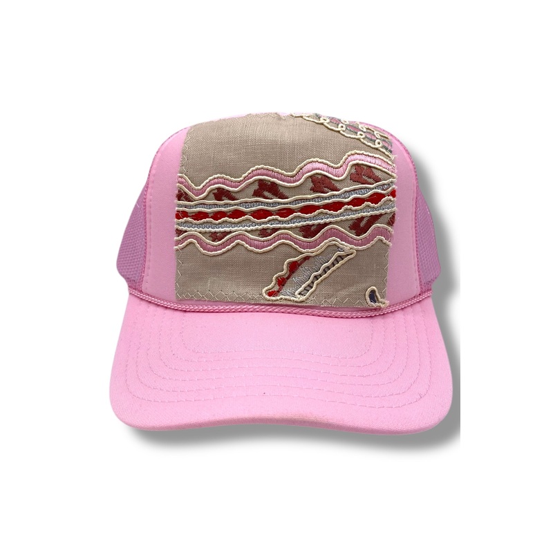 Kilim Trucker Hat – Baby Pink 27