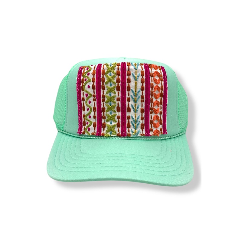 Kilim Trucker Hat – Seafoam 43