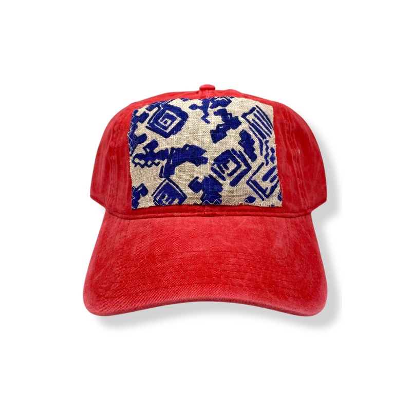 Kilim Baseball Hat Red 10
