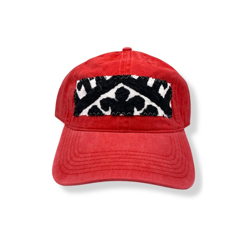 Kilim Baseball Hat Red 13