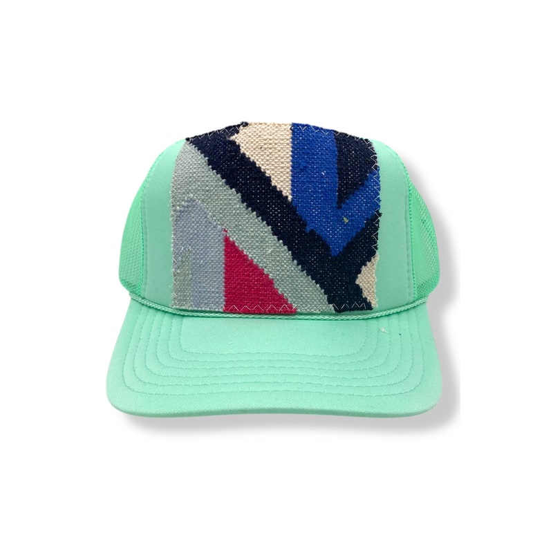 Kilim Trucker Hat – Seafoam 30