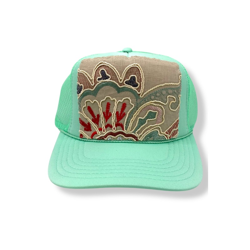 Kilim Trucker Hat – Seafoam 33