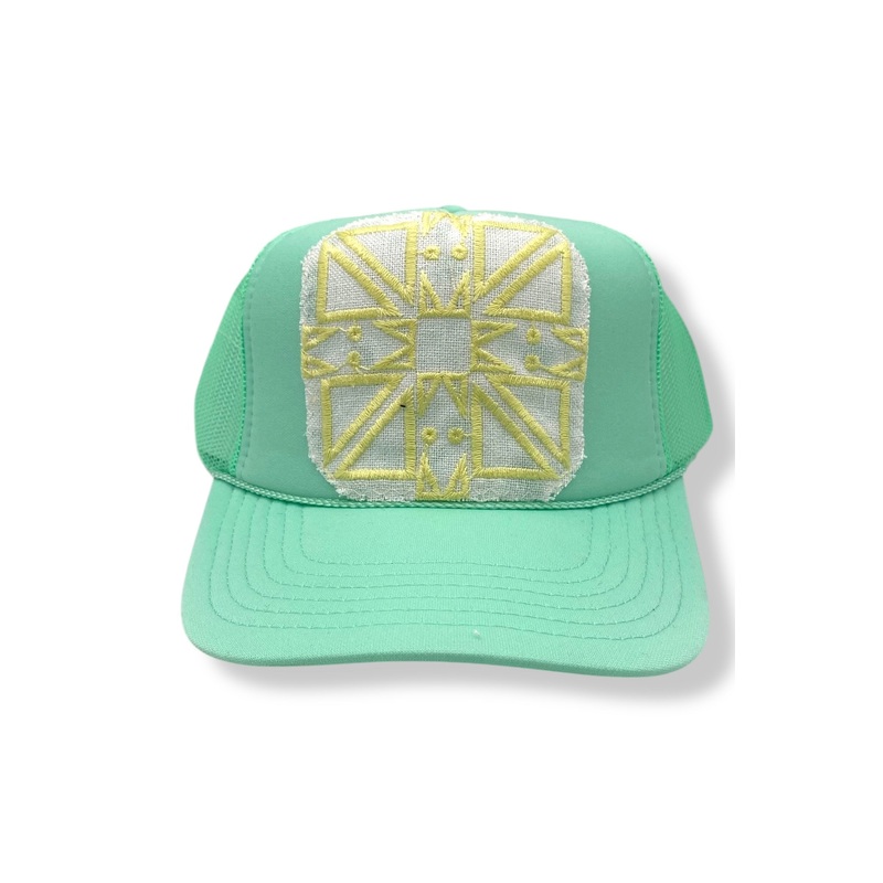 Kilim Trucker Hat – Seafoam 35