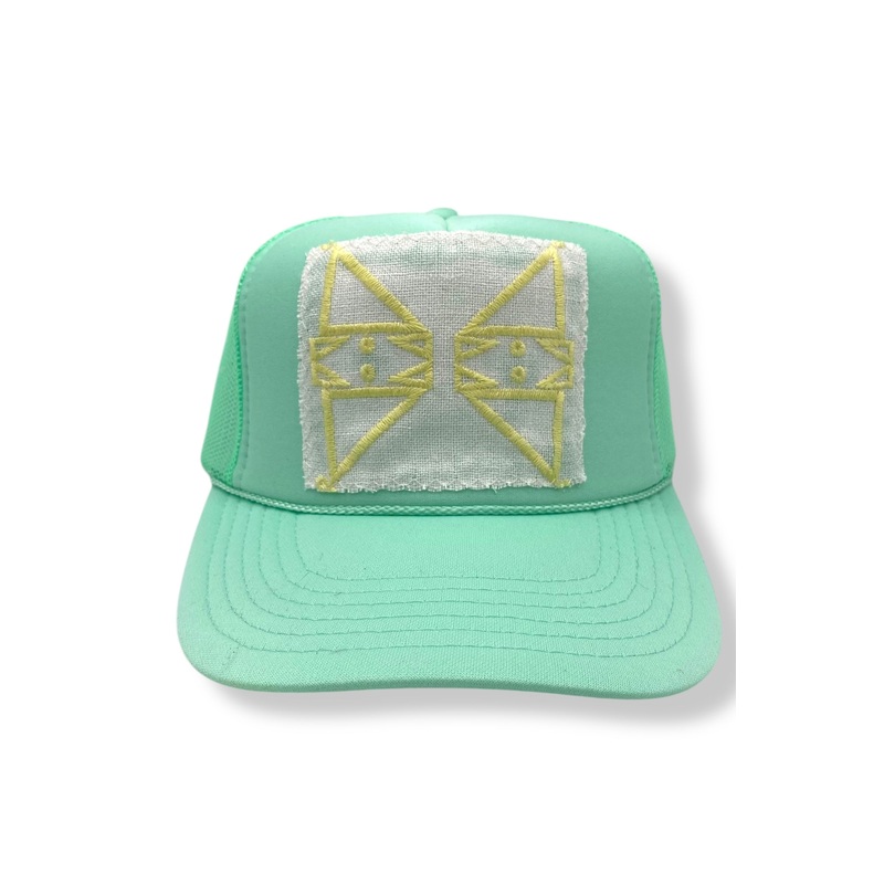 Kilim Trucker Hat – Seafoam 37