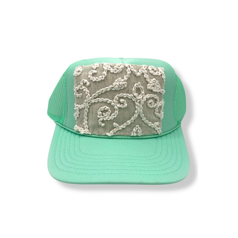 Kilim Trucker Hat – Seafoam 38