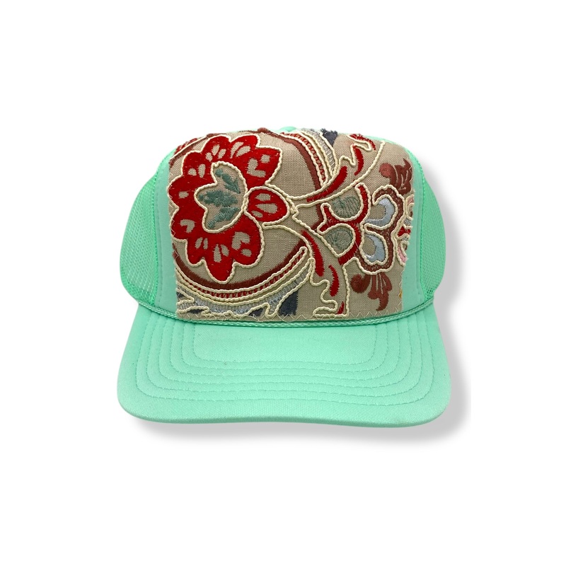 Kilim Trucker Hat – Seafoam 39