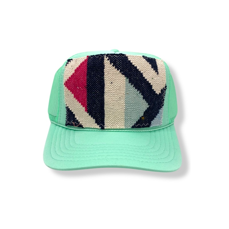 Kilim Trucker Hat – Seafoam 46