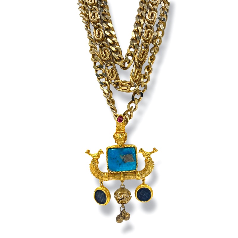 Made in the Deep South 1960s Brooch 1970s Necklace