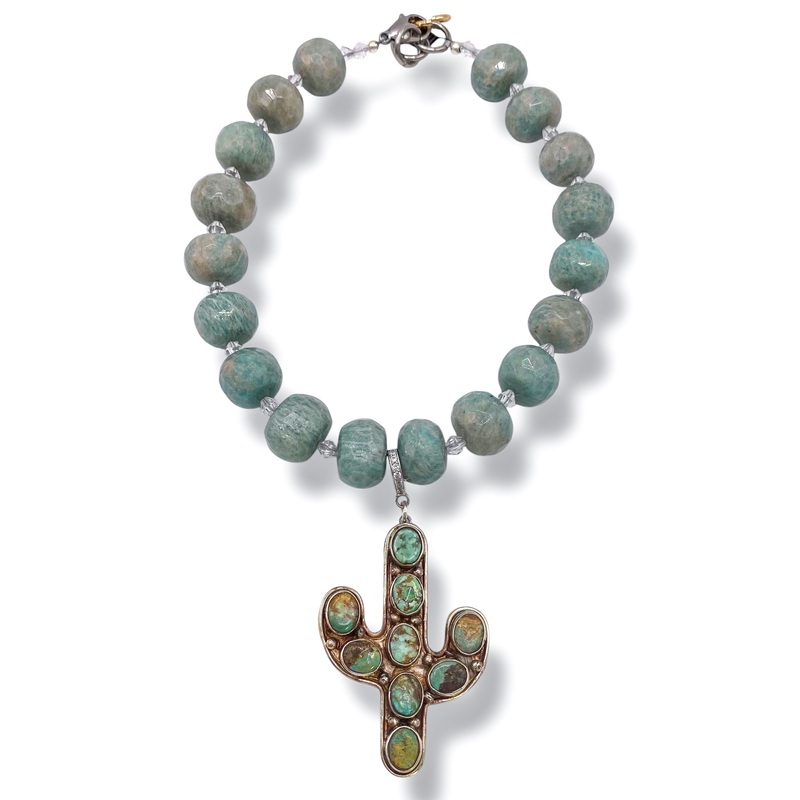 Rockstar In Rome Cactus Necklace