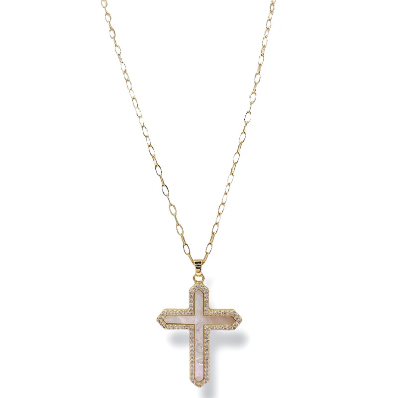 Walking With Faith Cross Necklace *Final Sale*