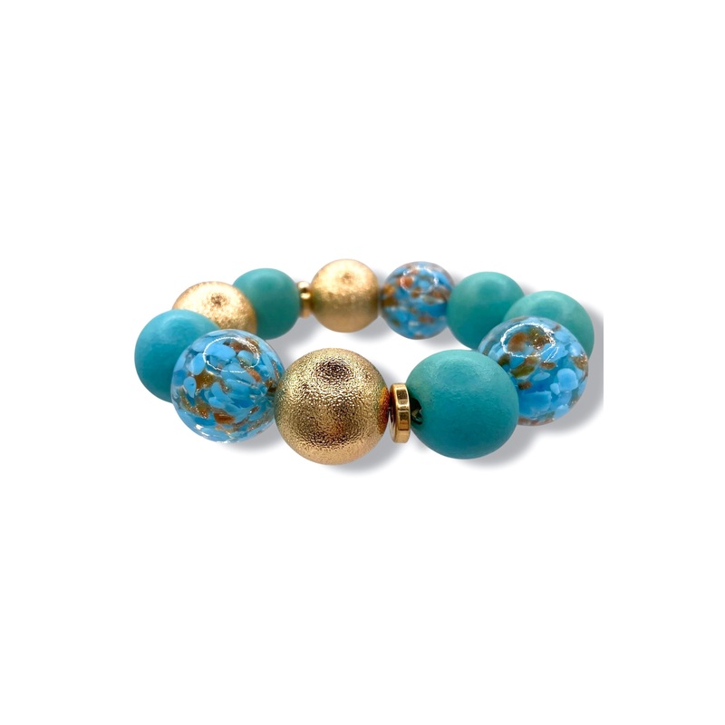 Having A Time Ball Beaded Bracelet *Final Sale*