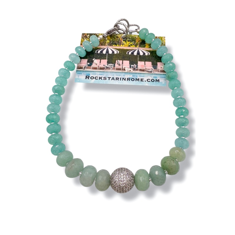 Rockstar In Rome Amazonite Choker