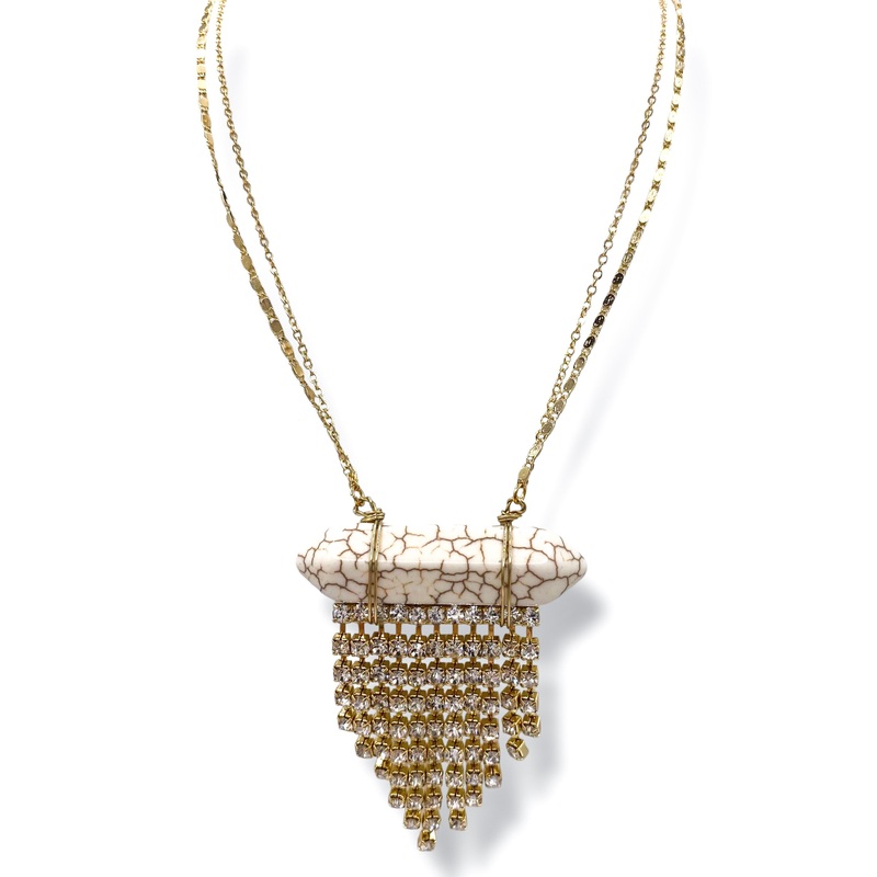 Set Boundaries Statement Necklace *Final Sale*