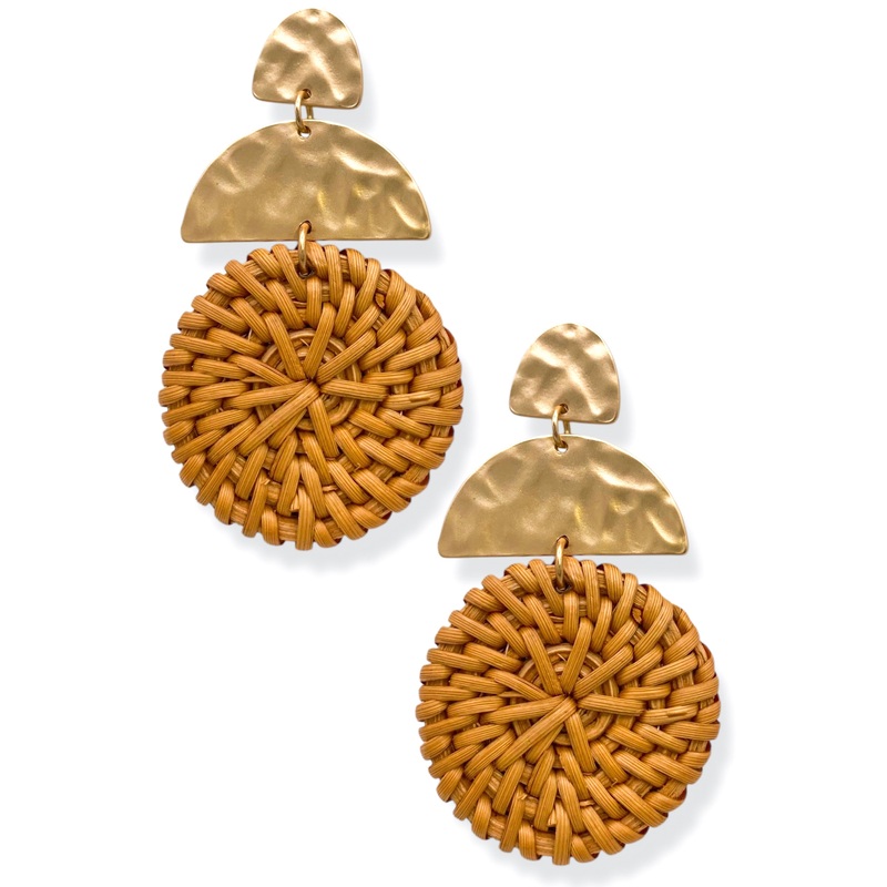 To This Day Ratton Drop Earrings – FINAL SALE
