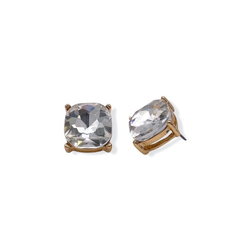 Touch Of Sparkle Crystal Stud Earrings *Final Sale*